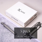 3 PACK BUNDLES-All Color, 3-in-1 Accessory, Include Necklace